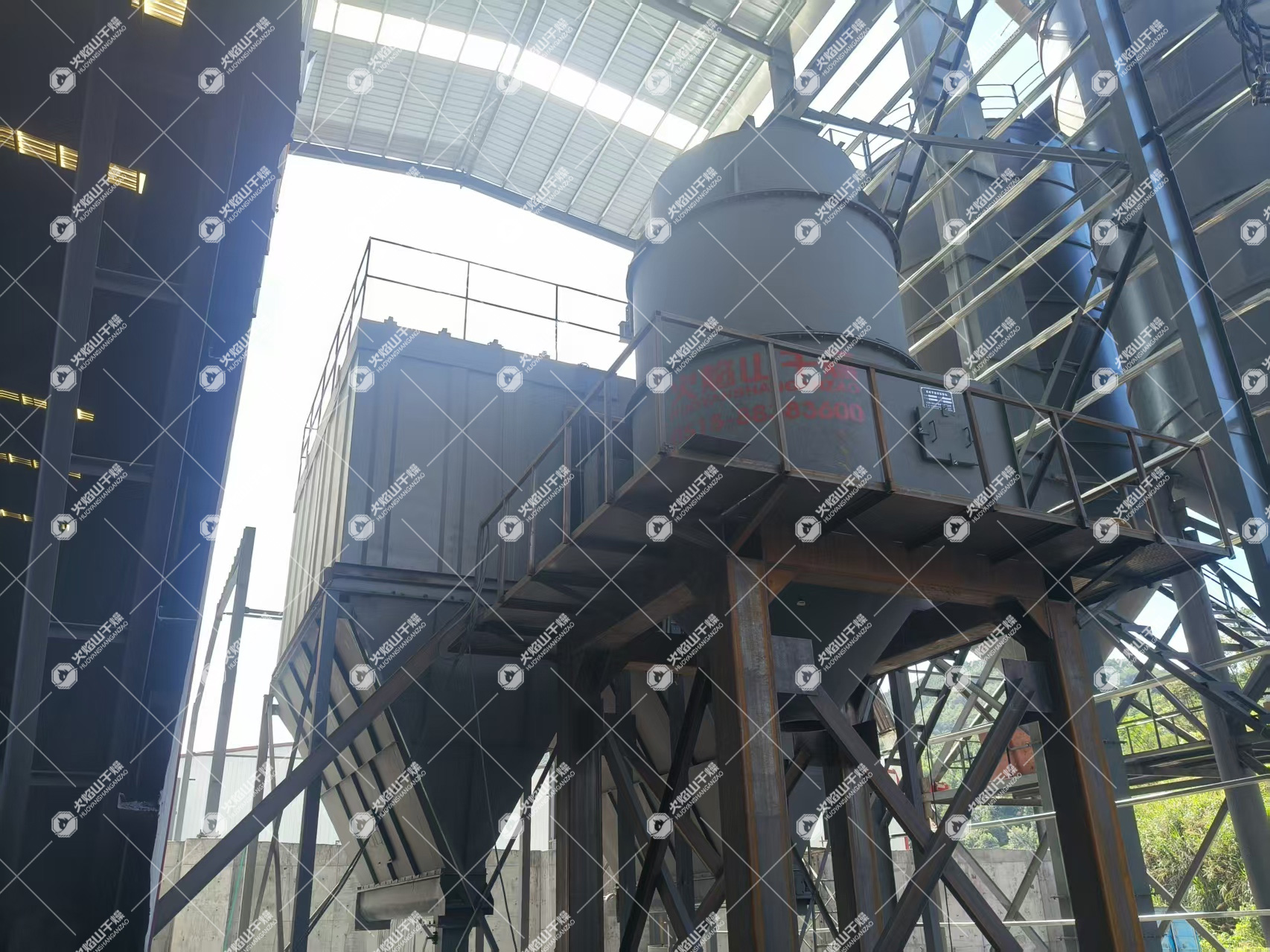 现场直击！ 湖南醴陵HYS800 选粉机