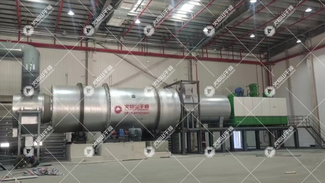 内蒙阿拉善盟五线时产100吨尾矿砂水洗烘干筛分现场实播